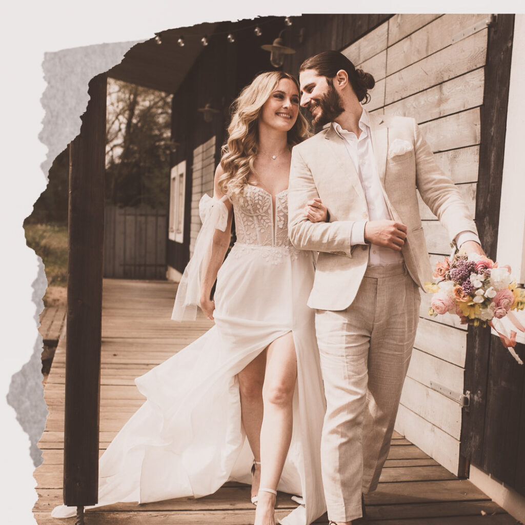 Hochzeit begleiten Shooting mit Hochzeitsfotografin Trauung Getting ready in Gießen Vogelsberg im Bohostil