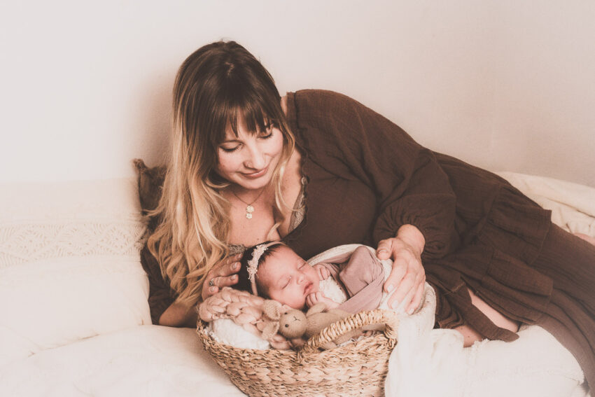 baby-fotos-Lich-Studio Baby Shooting im Boho Studio natürlich in Gießen